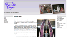 Desktop Screenshot of customgemsomaha.com